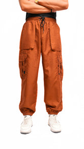 Men's Chocolate brown Imported Trouser